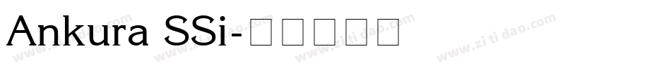 Ankura SSi字体转换